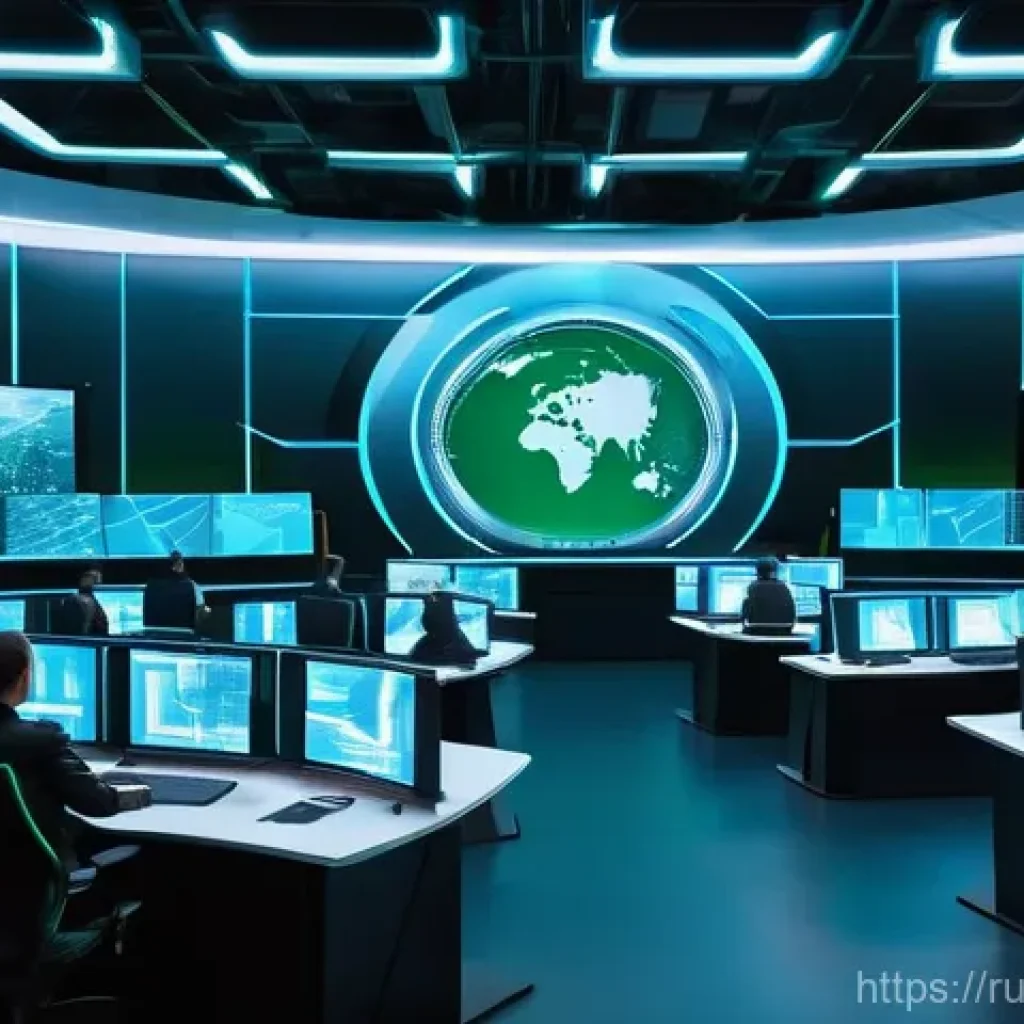 육군 군사 기밀 보호 규정 - **Prompt 1: The Digital Fortress of National Security**
    A wide, cinematic shot of a futuristic, ...