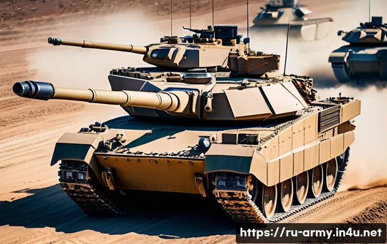 육군 기갑 부대의 역할 - A highly detailed modern tank battalion in an open battlefield setting, featuring three tank compani...